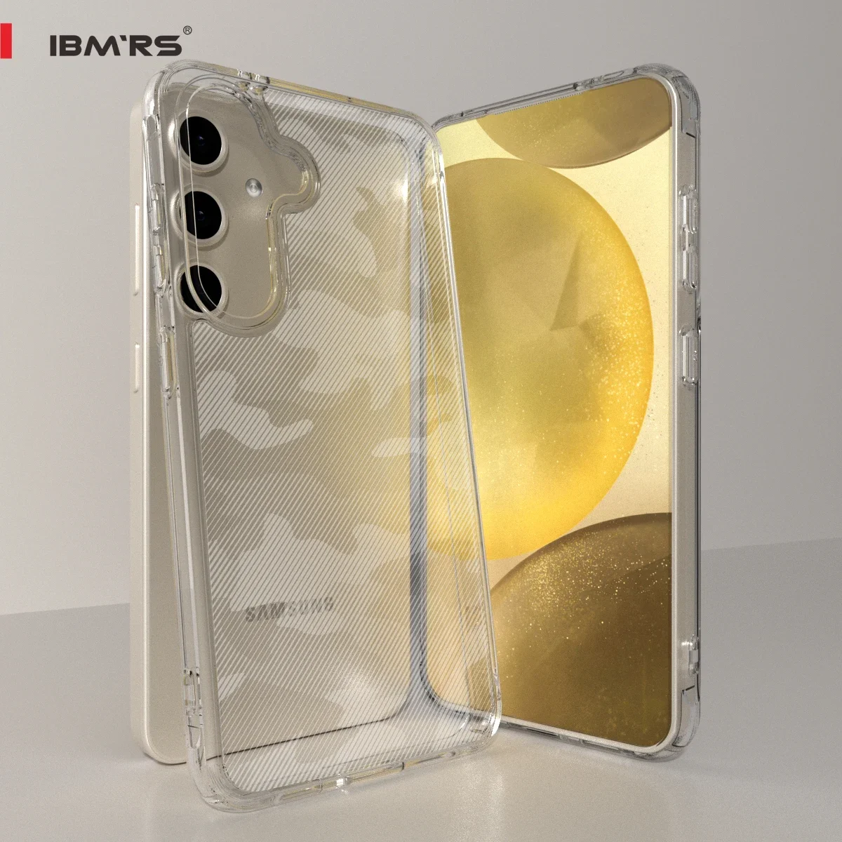 

IBMRS for Samsung Galaxy A55/A35/A25 phone case,Shockproof Heavy Duty PC+TPU Dual Layer Phone Cover