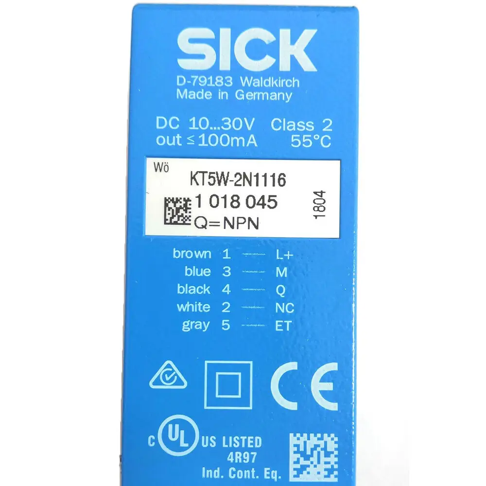 

New In Box SICK KT5W-2N1116 Contrast Sensor