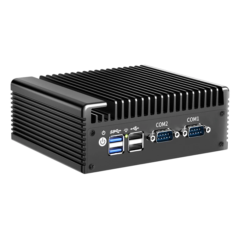 Soft Router 12. Generation Intel N100 N150 4*2.5G i226 LAN Firewall Appliance Computer Lüfterloser Mini-PC pfSense PVE ESXi Windows 11