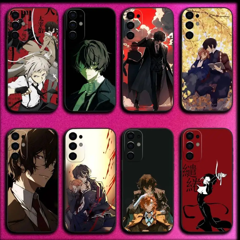 

Bungo Stray Dogs Dazai Phone Case For Samsung S25,S24,S21,S22,S23,S30,Ultra,S20,Plus,Fe,Lite,5G Black Cover