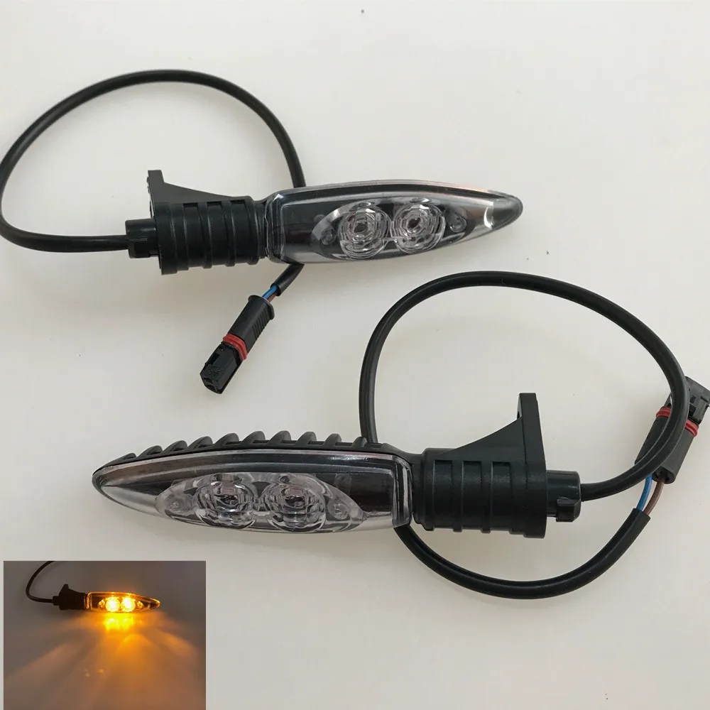 

Amber Rear Turn Indicator Signal Light LED For BMW F800 GS/R/S S100R HP4