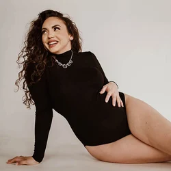 Maternity photoshoot Outfit Women's Long Sleeve Bodysuit Pregnant Sexy Clothes Stretchy Tight Bodycon