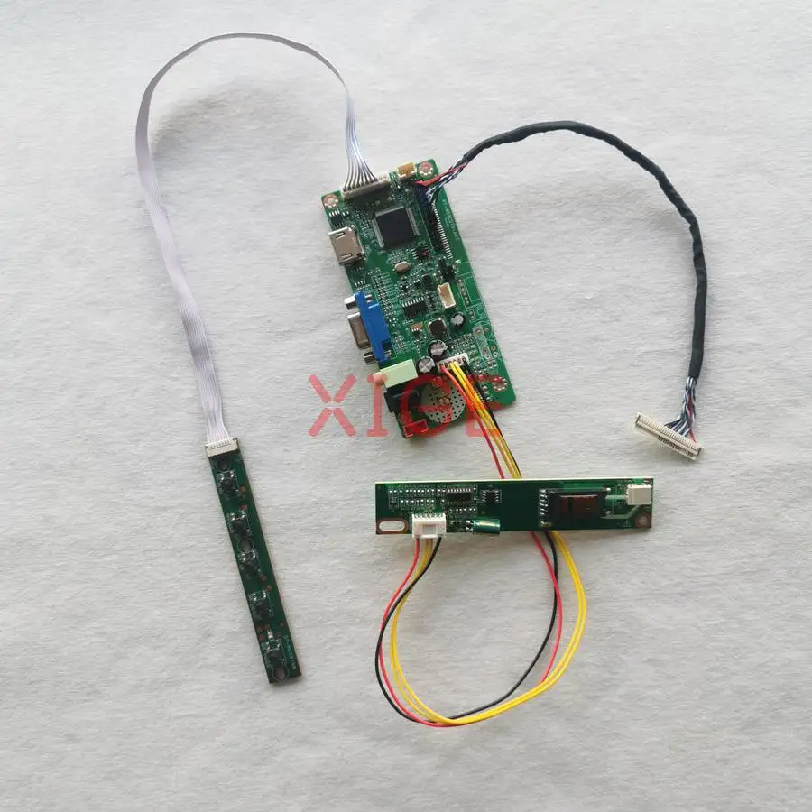 

LCD Display Drive Controller Board Fit B141EW01 B141EW02 B141EW03 B141EW04 VGA+HDMI 1280*800 1-CCFL 1280x800 30 Pin LVDS Kit DIY
