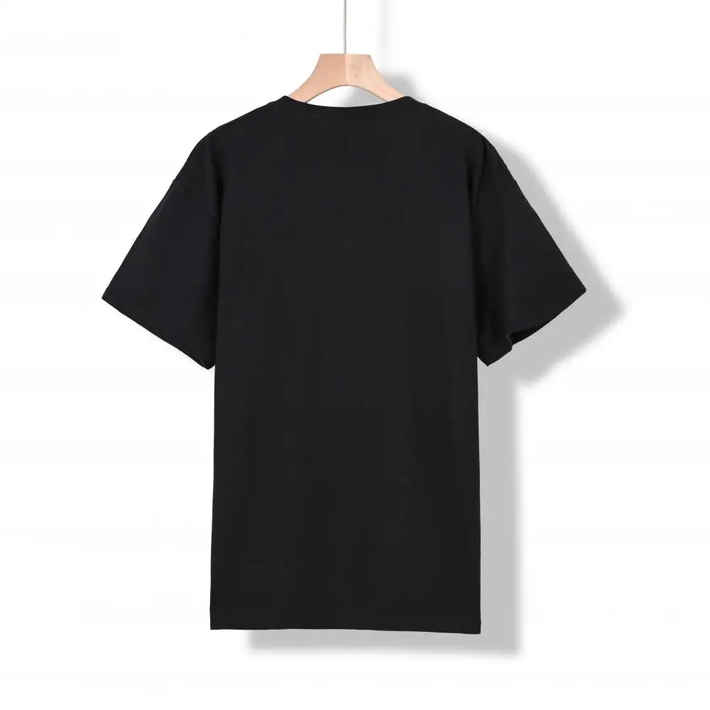 XH-2300 pure cotton 230g unisex round neck short sleeved fashion casual plus size private customization for spring and summer image 2