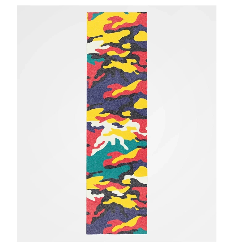 Camouflage Spot Print Skateboard Grip Tape, Hoge Sterkte Anti Slip Longboard Scooter Grip Tape Zand Papier Vel Sticker 84X23Cm