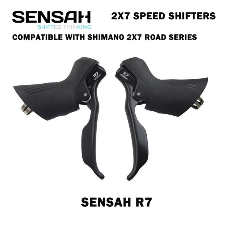 SENSAH Road Bikes R7 REFLEX IGNITE 2X7/2X8/2X9 Speed Groupset Bicycle Trigger Brake Lever Front and Rear Derailleur for Shimano