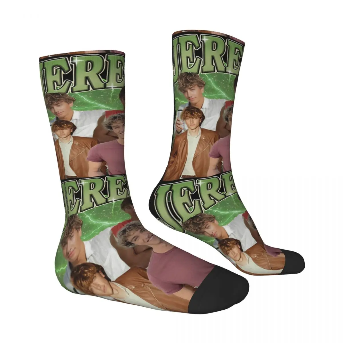 النساء الرجال الجوارب إرميا فيشر فريق الصيف تحولت جوارب جميلة الشتاء Kawaii الدافئة جوارب ناعمة الدراجات عدم الانزلاق الجوارب