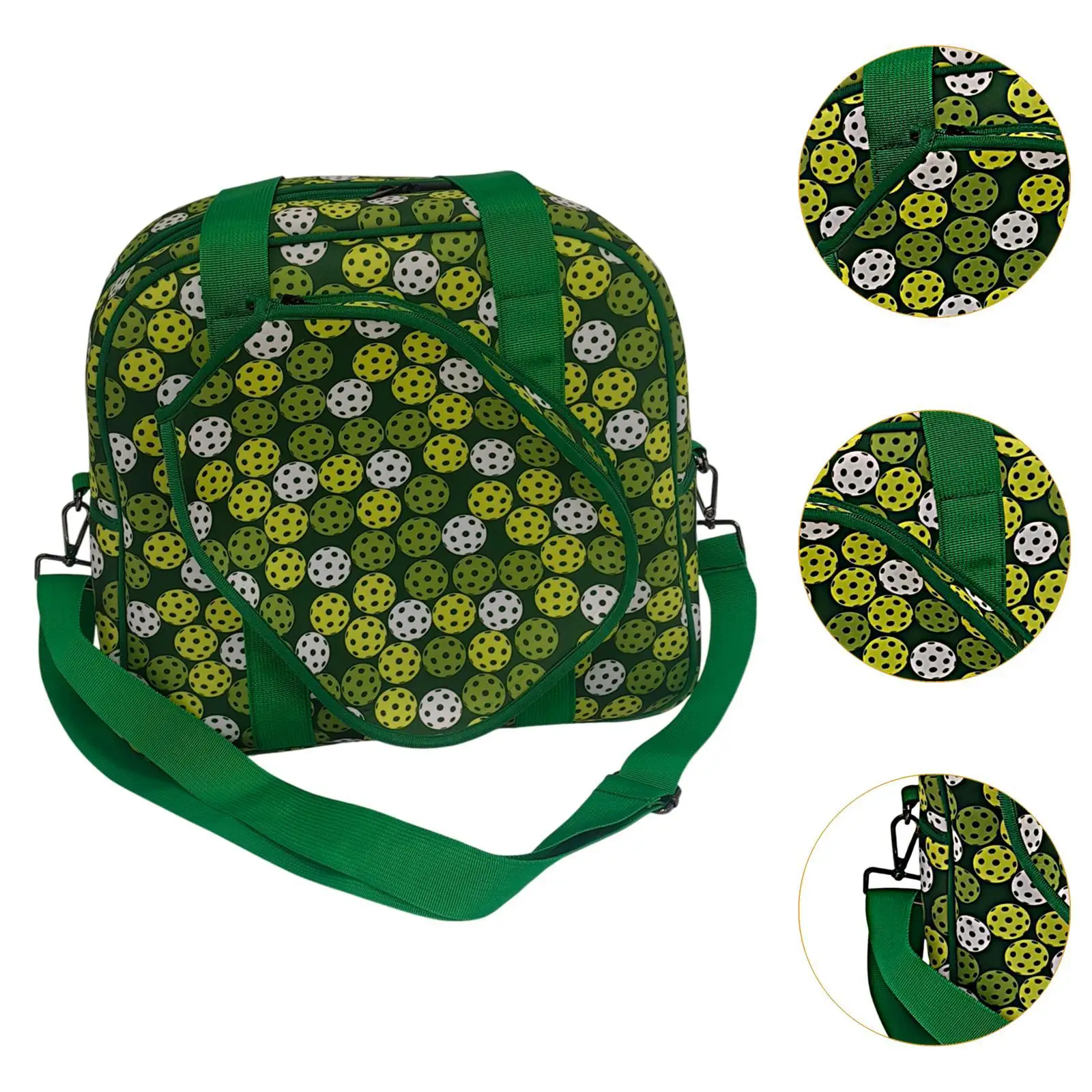 Tennisrackettas Heren Dames Oxford Doek Neopreen Pickleball Paddle Bag