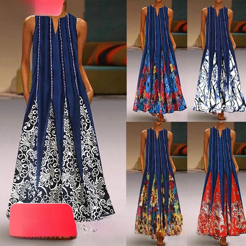 Retro Floral Print … - image