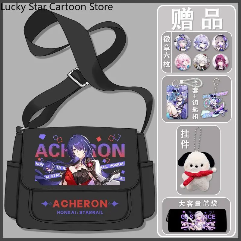Honkai: Star Rail Castorice Sunday Plecak Cosplay Torba Szkolna Uczniowski Tornister Anime Cosplay Torebka Listonoszka Halloween