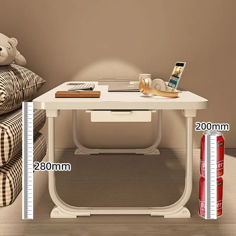 Bed Desk Folding Computer Table Small Table Simple Desk Home Student Study Dormitory Writing Table