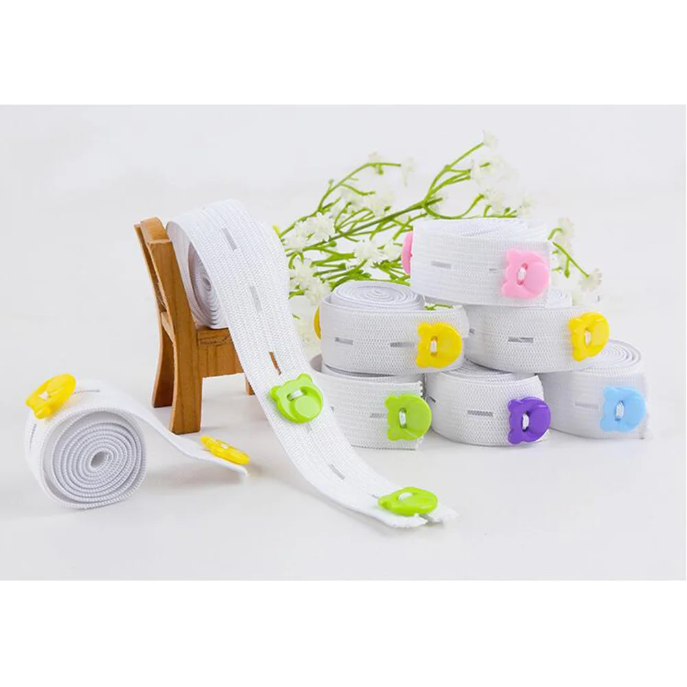 

20pcs Diaper Strap Elastic Strips Nappy Buckle Fasteners Safety Fixing Belt Baby Button Adjustable Infant Tape Durable