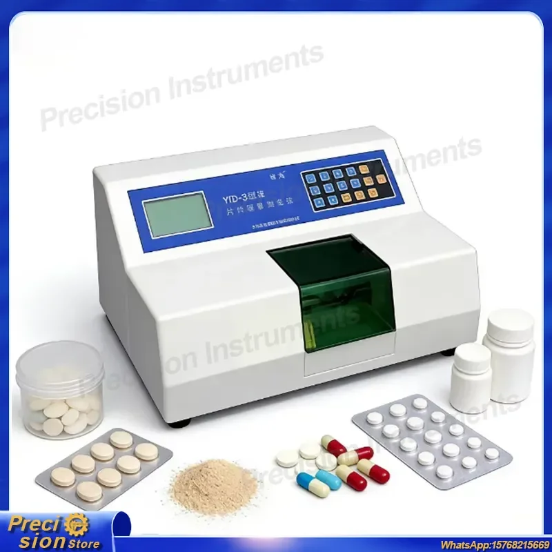 

YD-3 Tablet Hardness Tester for Pharmaceutical Testing | Digital Tablet Crusher Tester | Lab Equipment for Drug Quality