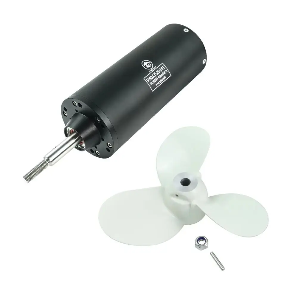 Flipsky 70165 Motor sin escobillas sin sensor 120KV 8800W totalmente impermeable para surf barco propulsor submarino Hydro Efoil