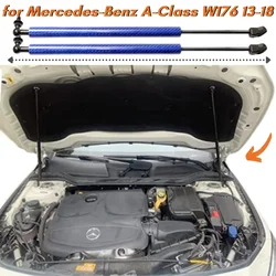 Puntales de capó para mercedes-benz Clase A W176, 2013-2018, A160, A180, A200, resortes de Gas para capó delantero, soportes de elevación, cantidad (2)