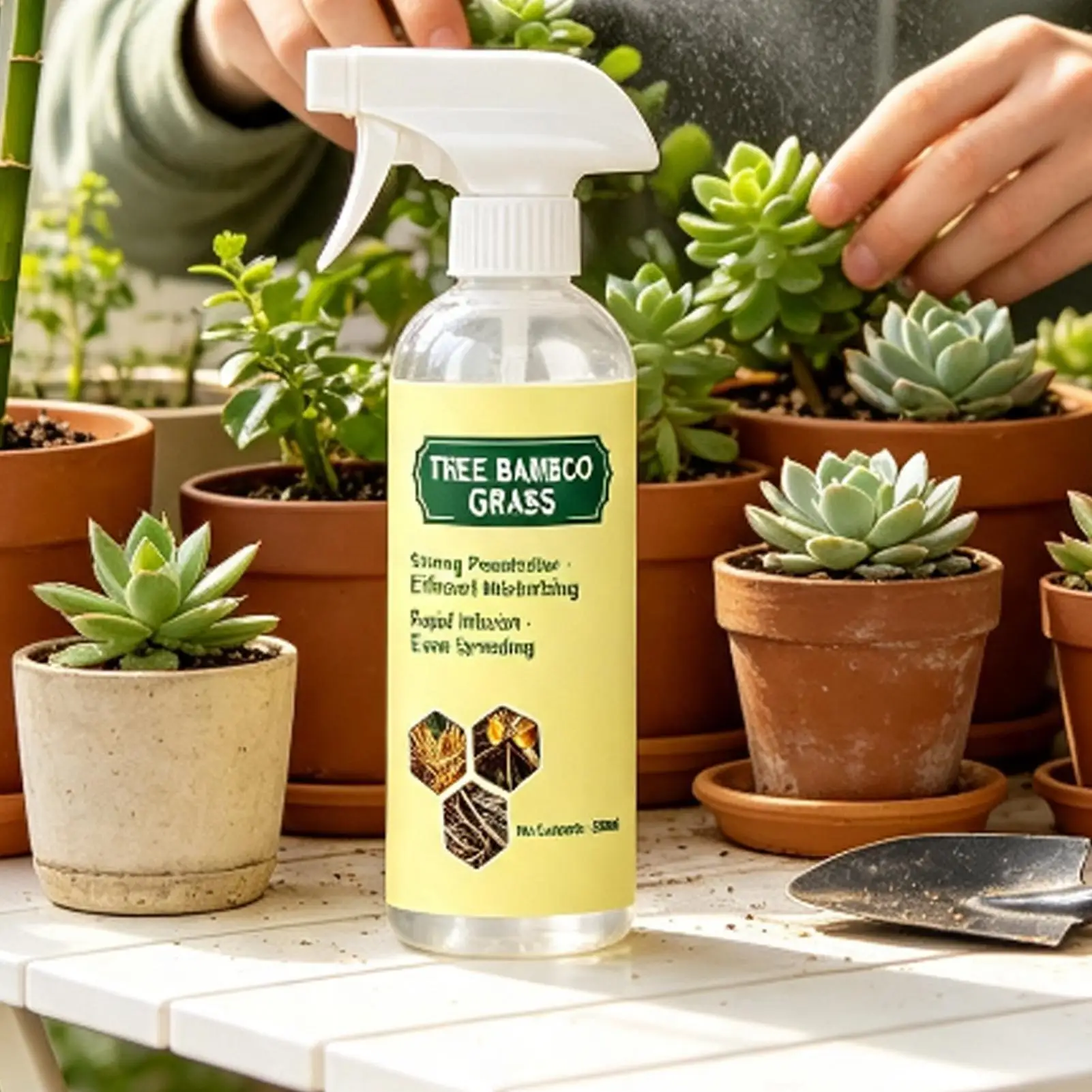 300ml Organic Houseplant Fertilizer Spray Ready-to-Use Liquid Plant Food For Indoor Foliage, Nutrient Mist For Greener Leaves