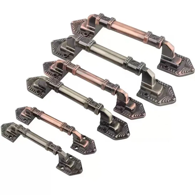 245mm Wooden Door Pulls ,Antique High Quality Door Handles Bronze zinc Alloy Home ,Ktv Hotel Office Wood Door Pulls Handles