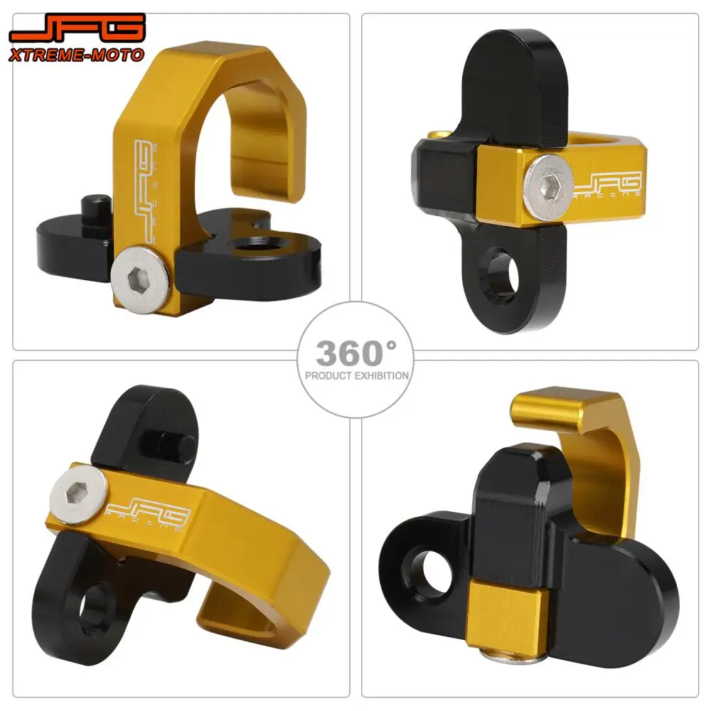 Motorcycles Accessories Front Rear Brake Hose Snap Line Hose Holder Cable Clamp For Suzuki RM125 RM250 RMZ250 RMZ450 DRZ400SM