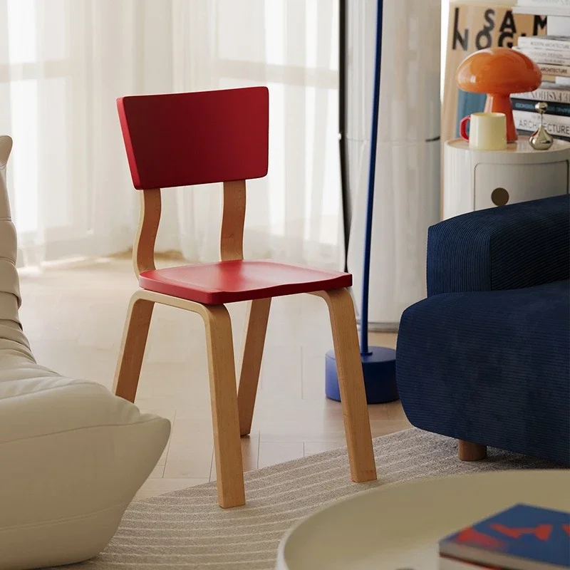 household solid wood BC40 designer back chair book desk chair color Internet celebrity simple