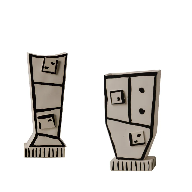 Einfache moderne Keramikkunst Morpheus Blumengeschirr