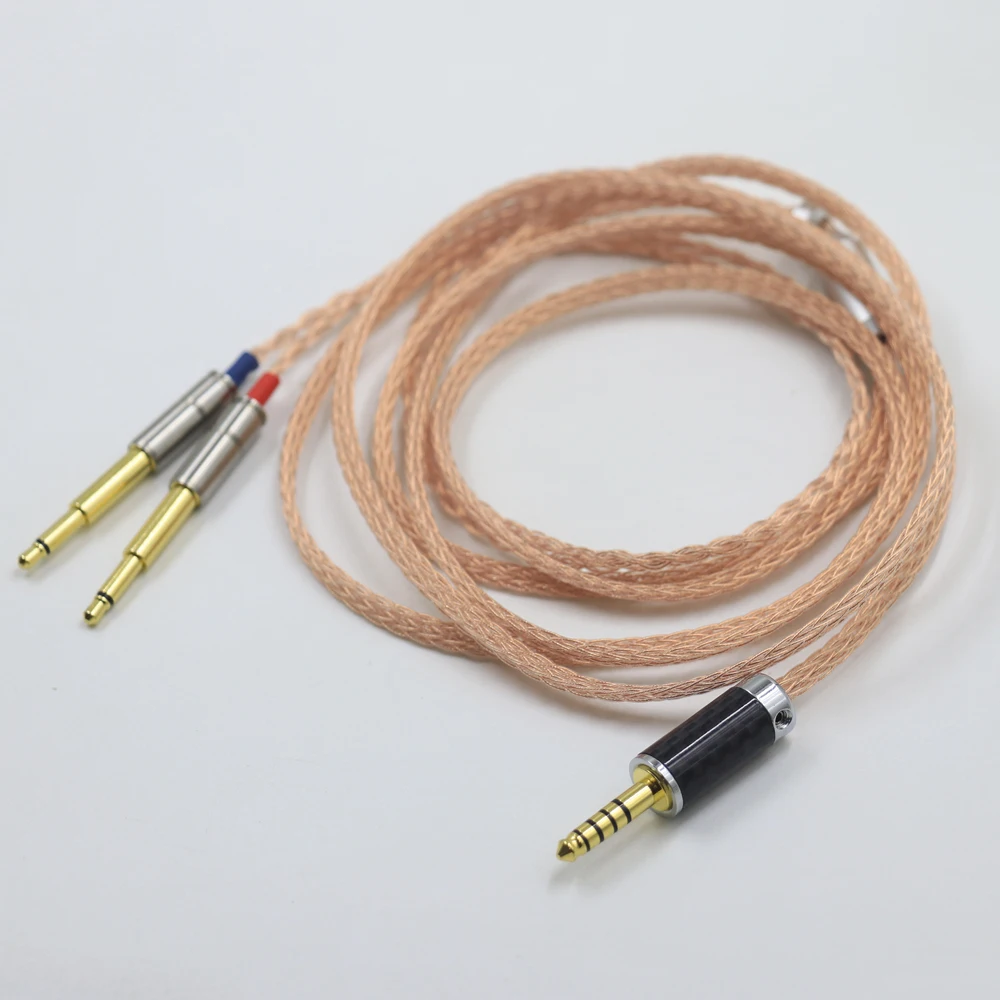 Cable de cobre puro de cristal único UPOCC de 16 núcleos para auriculares Meze 99 Classics NEO NOIR