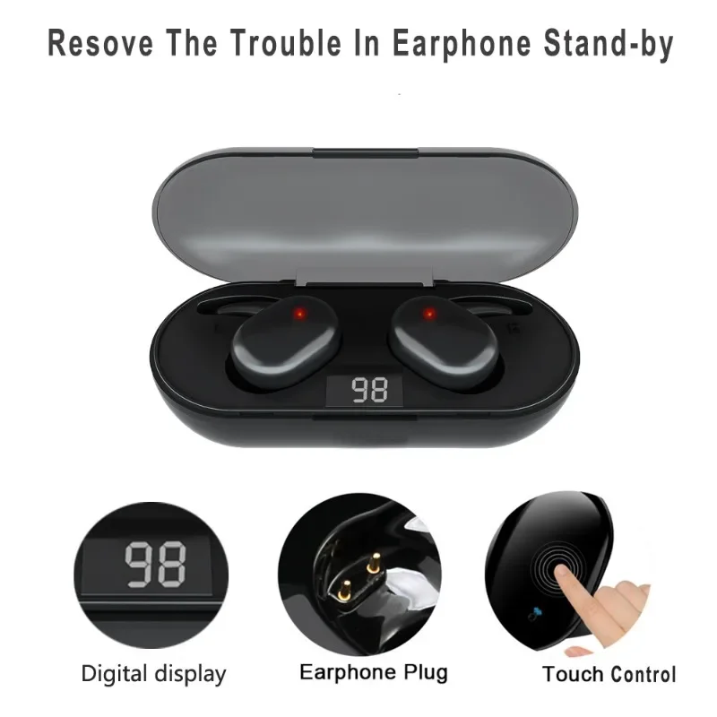 Y30 TWS Wireless Bluetooth headset 5.2 Wireless headphones Earbuds In-ear Noise Reduction Waterproof Earphones for all phones