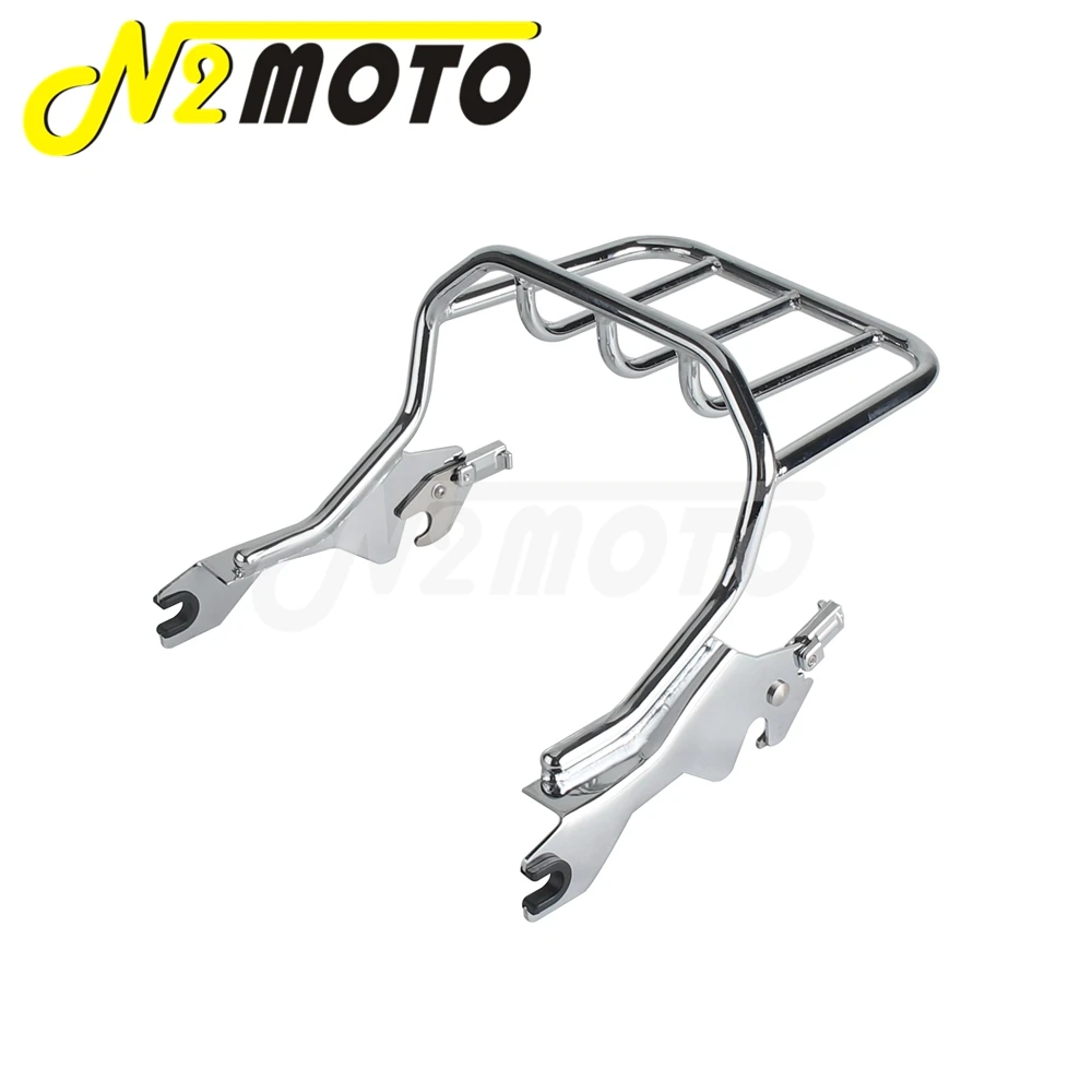 Motorcycle 2-Up Luggage Rack For Harley Softail Fat Bob FXFBS 2018-20 FXFB 2018 2019 Replacement Part # 50300132 Baggage Bracket