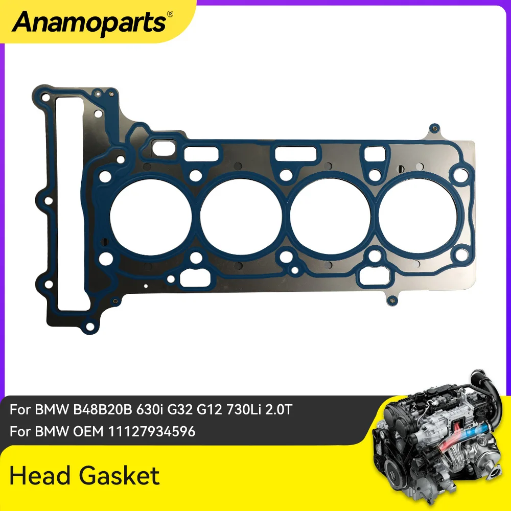 

Прокладка головки для BMW B48B20B 630i G32 G12 730Li 2,0 T 11127934596