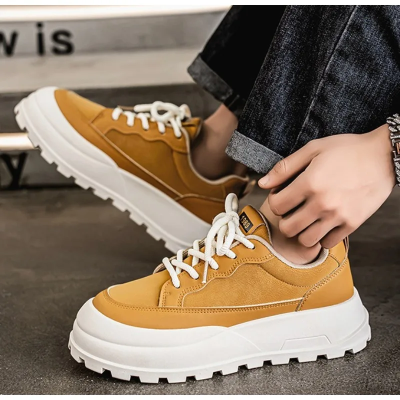 

Loafers New Men's Sneakers Shoes for Men Sneaker and Leisure Non-slip Spring and Autumn Platform Sneaker Shoes，Fashion，39-44