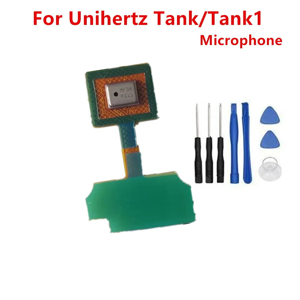 For Unihertz Tank 1/ Tank Cell Phone New Original Microphone FPC Side Parts MIC Flex Cable Parts with Repair Tools