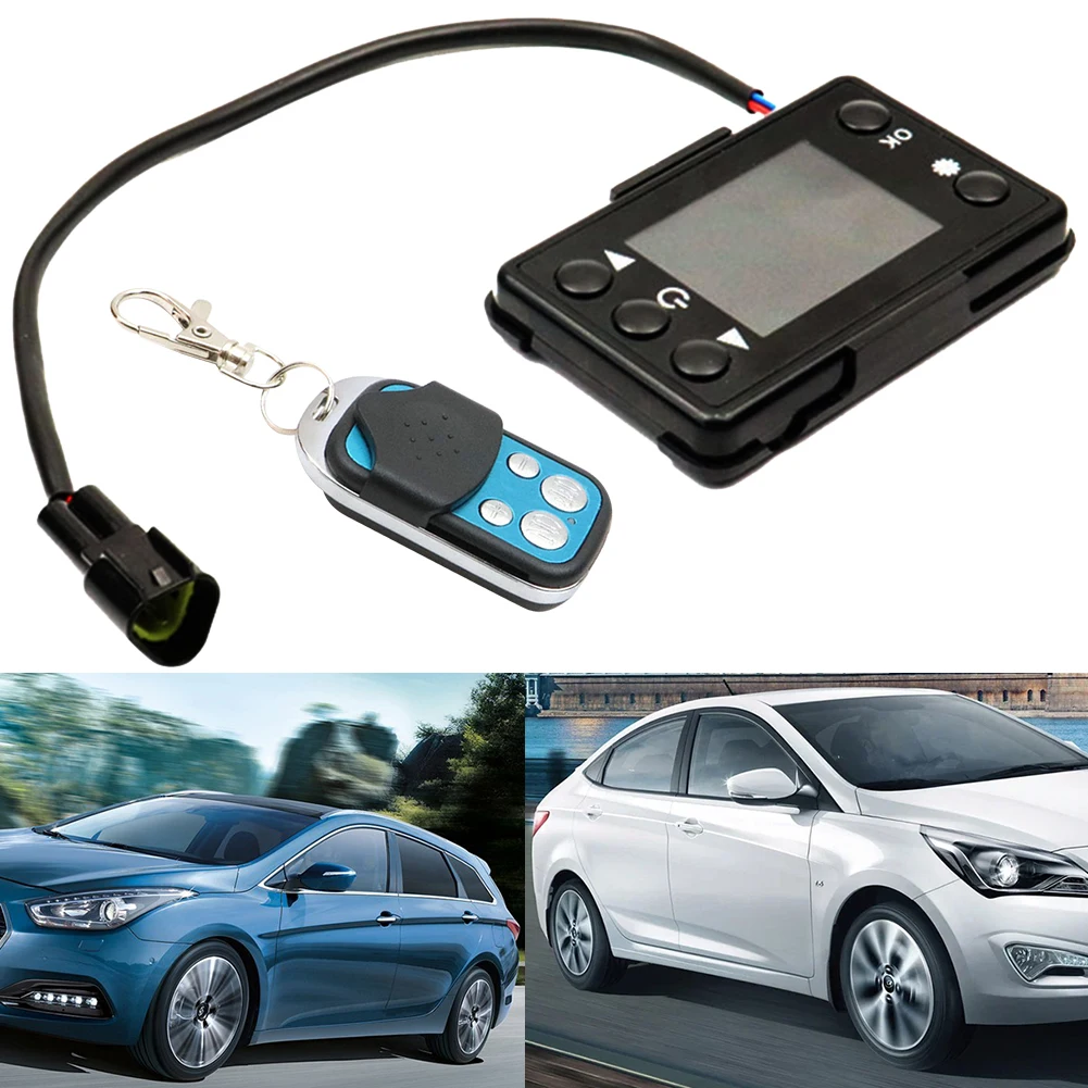 

Air Diesel Parking Heater LCD Monitor Switch +Remote Controller 12V/24V LCD Display for Car Track Diesels Air Heater