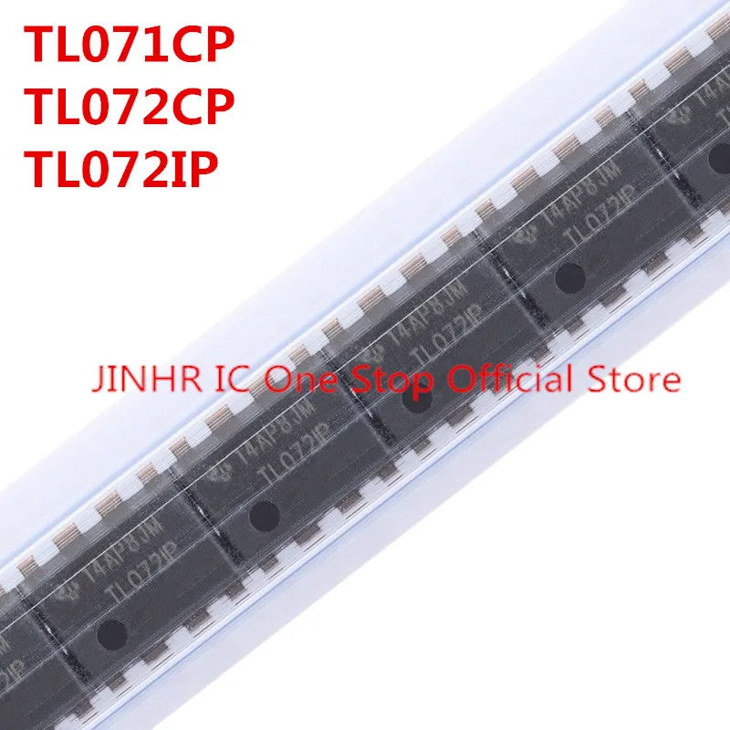 New, 10PCS TL071CP TL072CP TL072IP, PDIP-8, operational amplifier