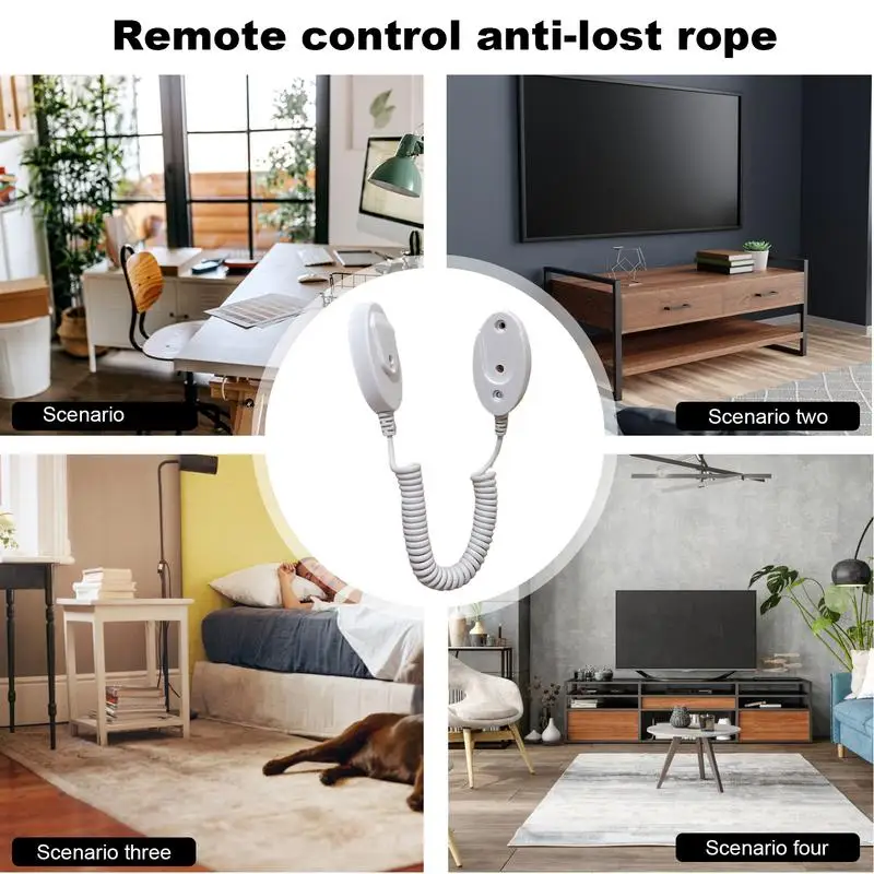 Controle remoto Anti-Lost Rope, Wall-Mount, Anti Loss, Anti Loss, Primavera, retrátil, Hardware Bloqueio do cabo