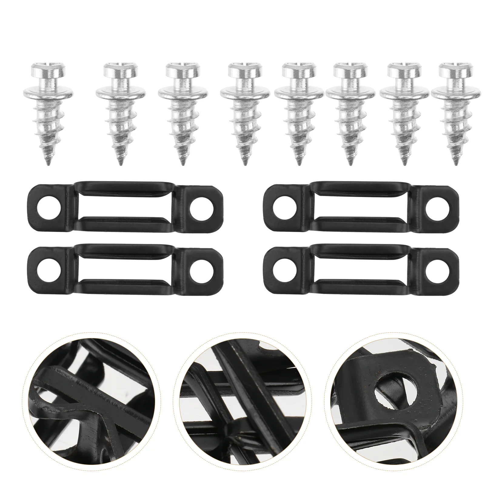 50 Sets Invisible Connector Durable Furniture Connectors Bookshelf Hardware Parts Wardrobe Fixings Strong Screws