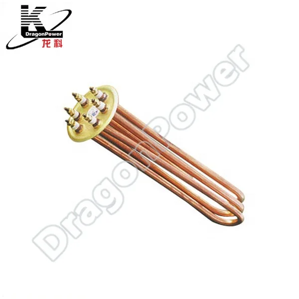 

Industrial electric immersion brass flange heater with CE & RoHS