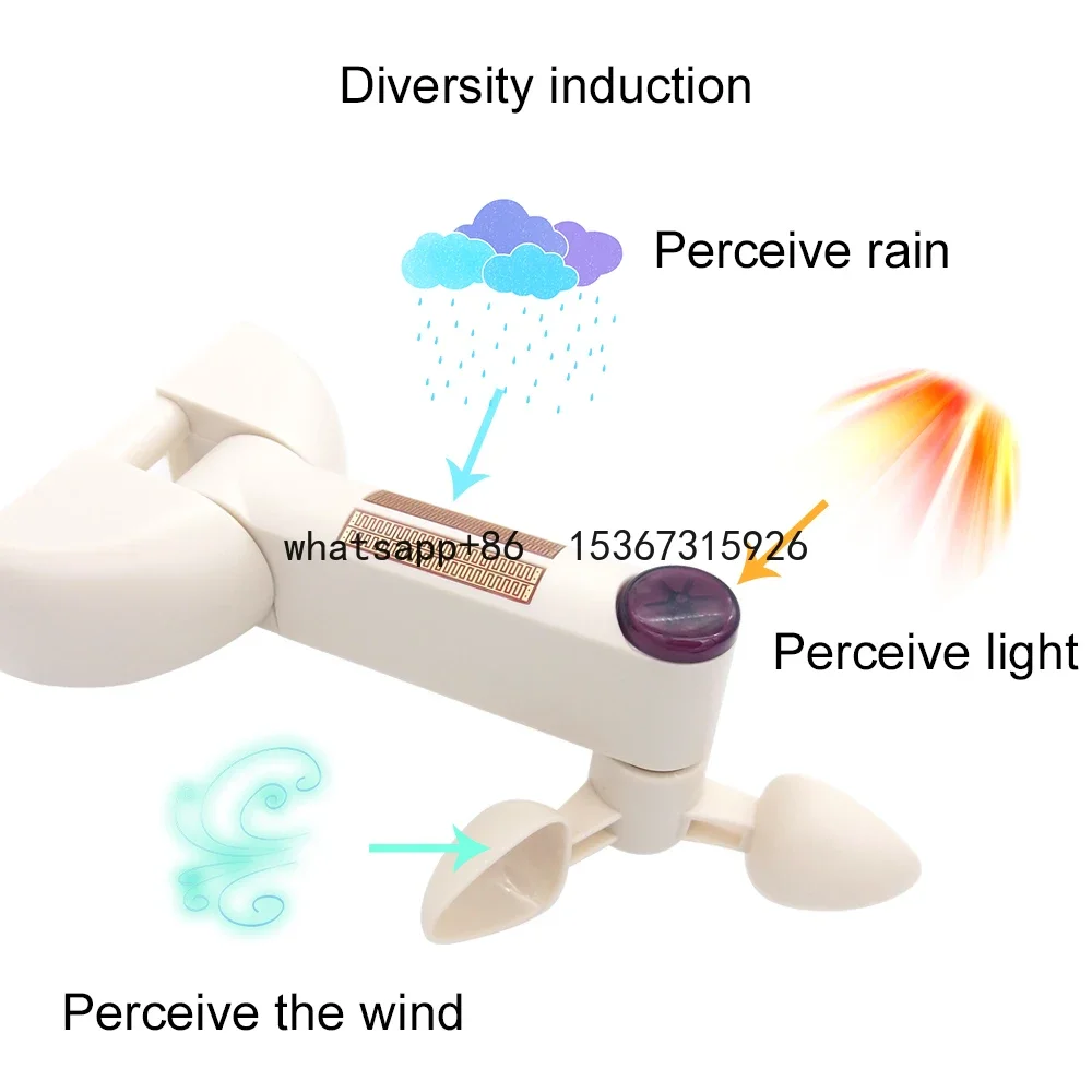 

Switch Wireless Wind Light Rain Smart Sensor 433 Mhz Universal Remote Control Automatic Opening Outdoor Awning Home Assistant