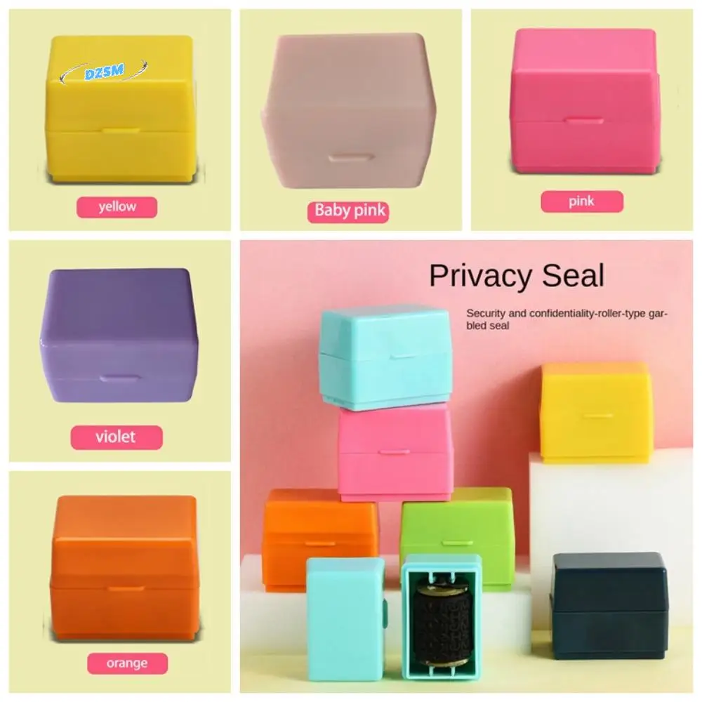 

ABS Privacy Smear Confidentiality Stamp Privacy Stamp Theft Protection Roller Privacy Seal Confidentiality Cute