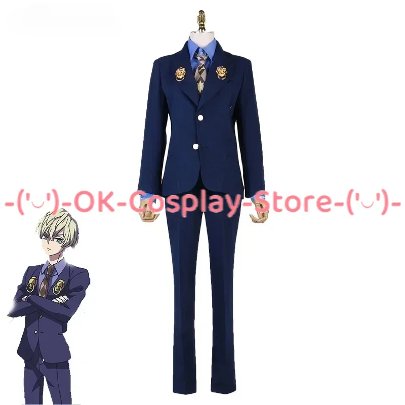 Anime HIGH CARD Leo Constantine Pinochle Cosplay Costume Fancy Party Clothing Formal Suit Halloween Carnival Uniform Custom Made