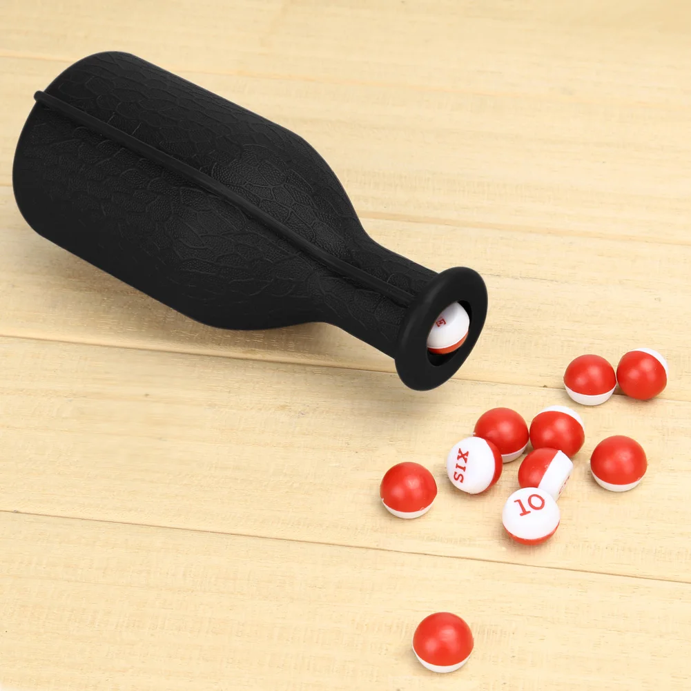 كوب نرد قاعة البلياردو مع 16 كرة مرقمة لحبوب البلياردو أكواب هز حمام السباحة العملي زجاجات البلياردو غرفة الكرة الترفيه