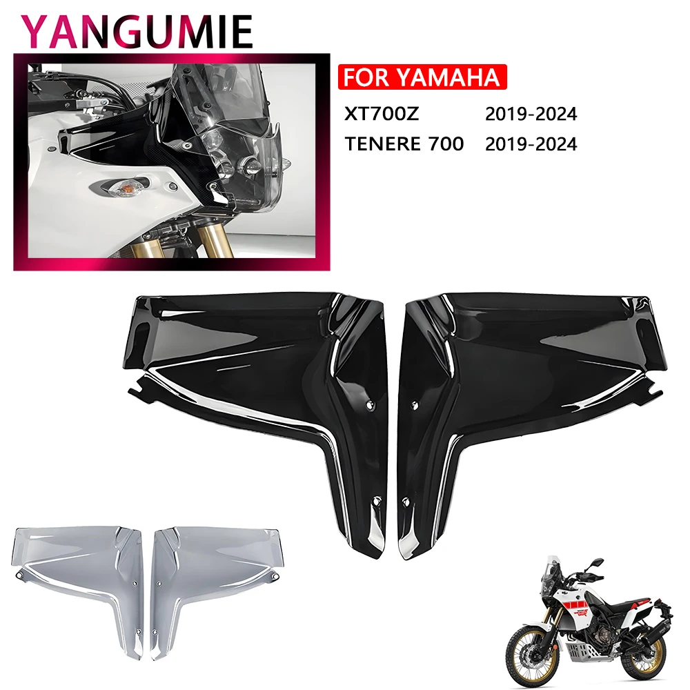 

2019-2024 2023 2022 For Yamaha Tenere 700 XT700Z Tenere700 Accessories Side Windscreen Fairing Wind Shield Deflector Windshield