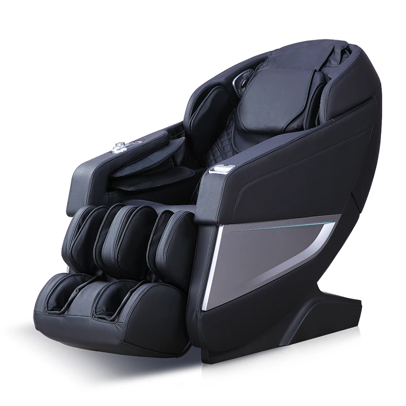 Irest Luxury Pu Leather Sl Track Zero Gravity Full Body Massage Chairs With Massager Latest 4d Tecnology