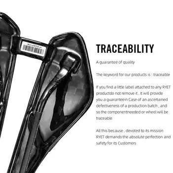 2024 RYET 碳纖維 3D 列印自行車鞍座 120g 257*140MM 大中心孔座墊 鐵人三項公路山地礫石騎行配件 12 最佳銷售 mcfk - №8