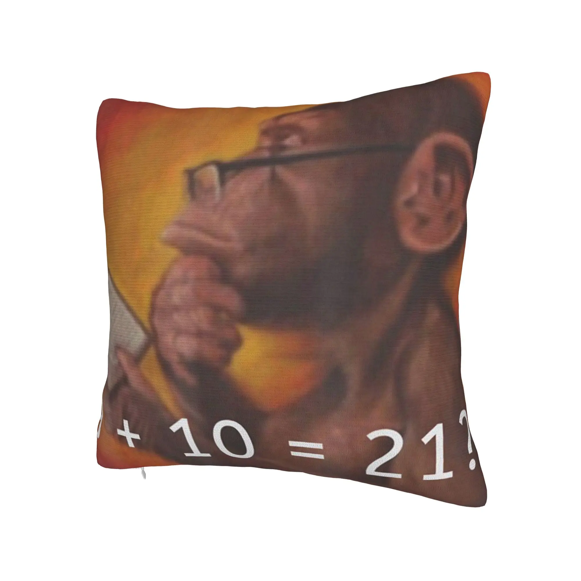 Thinking Monkey Meme  Pillow Covers Merchandise Printing Cushion Cover Decor  Pillow Case Cover Seater Multi Size