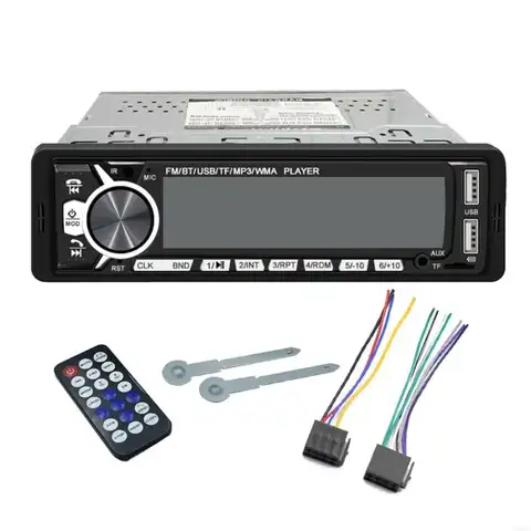D5BE Araba Radyo 1 DIN Stereo FM MP3 AudioPlayer Cep Telefonu Handfree Dijital USBSD
