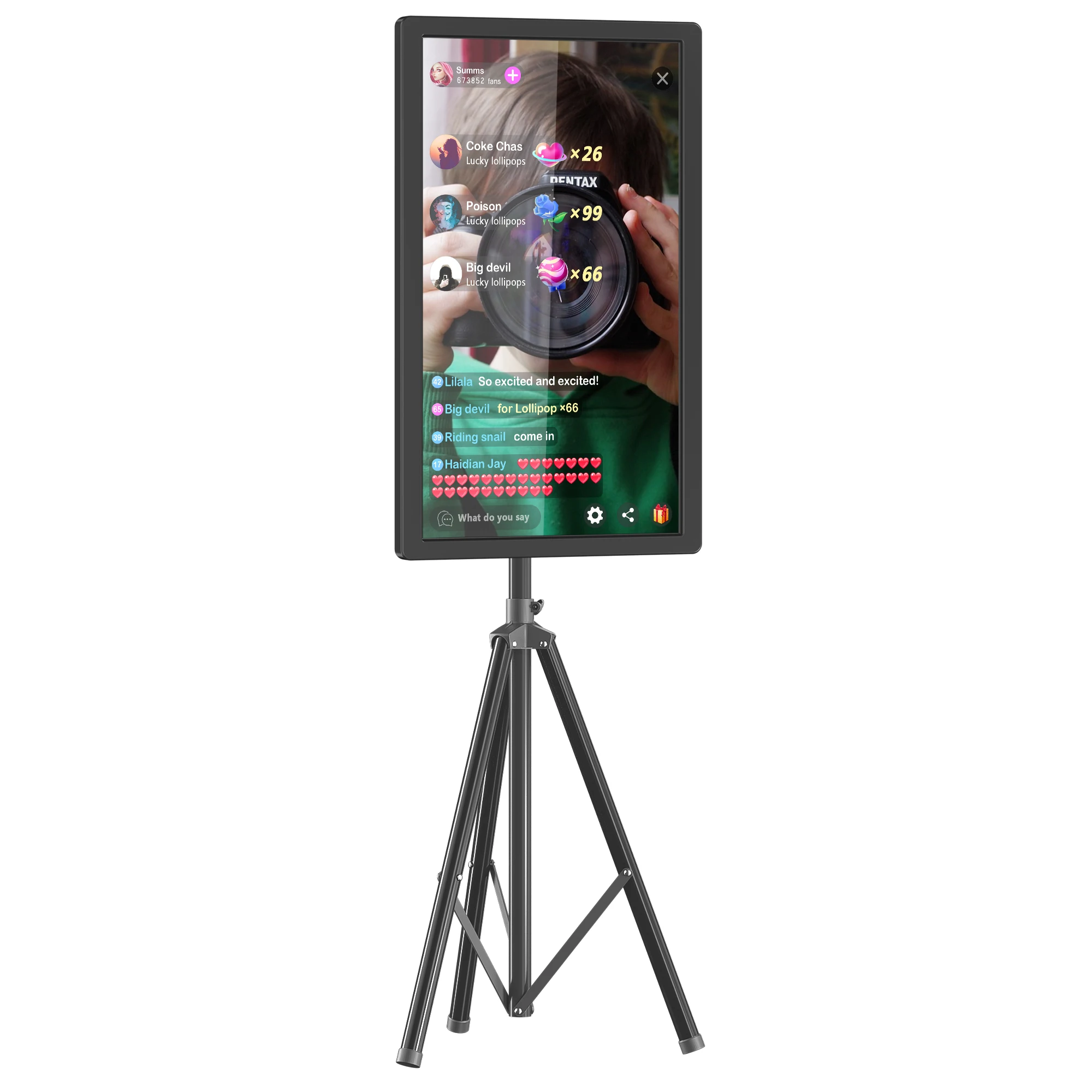 Best Selling Special For The Handsome & Pretty 21.5 Inch Smart Live Streaming Broadcast Screen