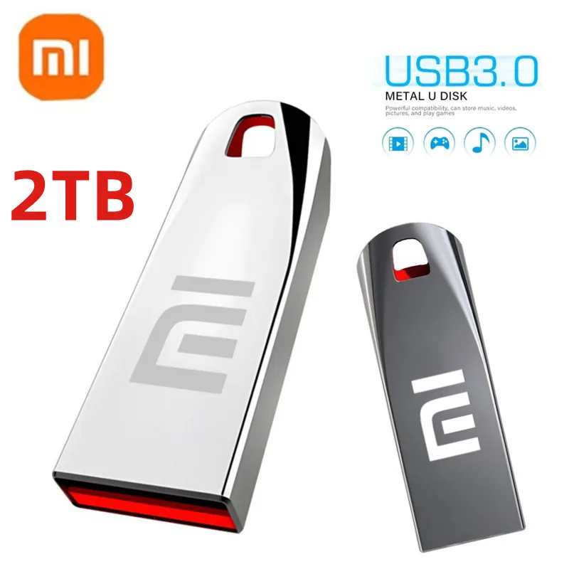 XIAOMI-Clé USB 3.0 portable en métal, 1 To, 2 To, 512 Go, 256 Go, 128 Go