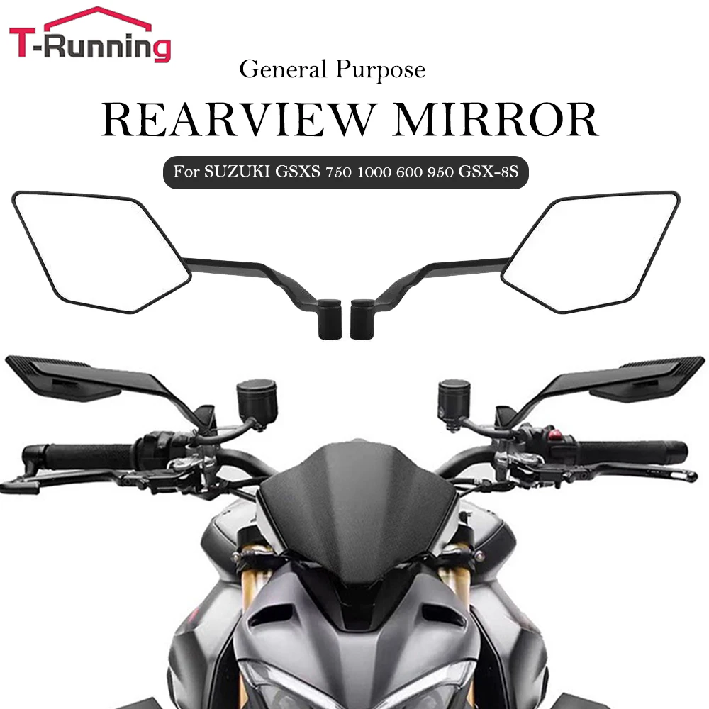

For SUZUKI GSXS 750 1000 GSX GSX​-8S 950 600 GSXR GSR 600 400 Motorcycle Accessories Side View Mirror Winglets Rearview Mirror
