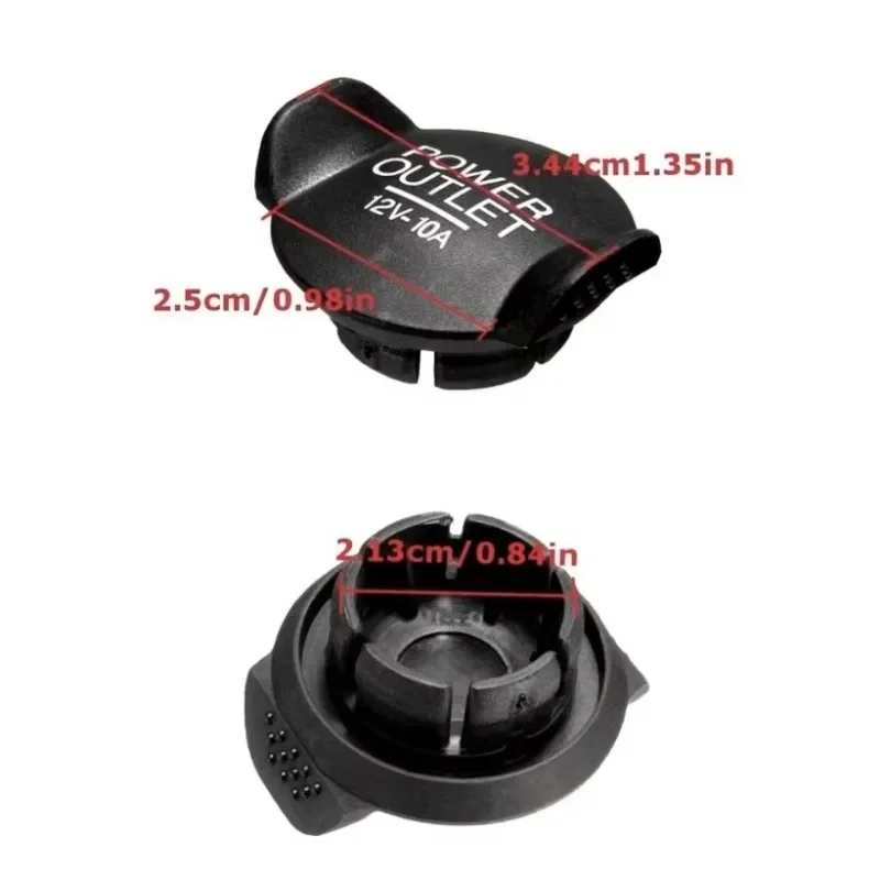 2Pcs Cigarette Outlet Cover Power 12V 21mm Socket Lighter Cap for Ford /Focus /Fiesta /Mondeo 100% High Quality