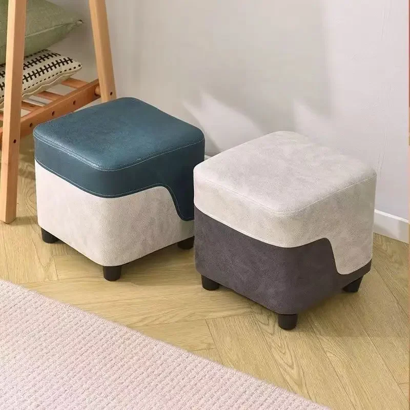 Toy Storage Stool Living Room Small Bench Storage Stool Can Sit Household Storage Shoe Changing Dual Purpose Stool Furniture
