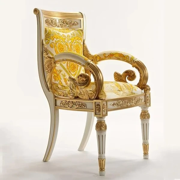 Royal King Chair Royal White High Back Chair